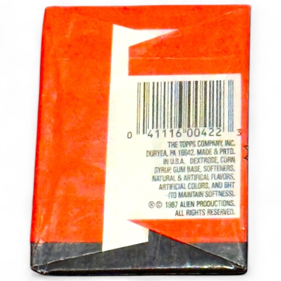 1987 Topps ALF 2nd Series Sealed Wax Pack 5 Cards Sticker‎ Gum Vintage TV Show - Picture 7 of 7